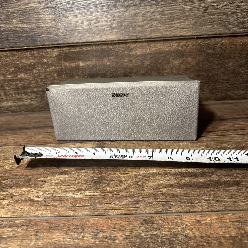 Sony SS-CNP75 Center Channel Speaker Silver Home Theater System Wired 8-Inch